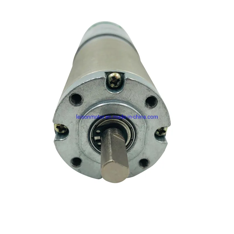 45mm 12V Pg188 Planetary Encoder Gearmotor for Medcial Ventilators Hex Shaft Can Customzied